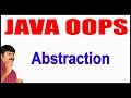 Java Tutorials || Java OOPS  ||  Abstraction || by Durga Sir