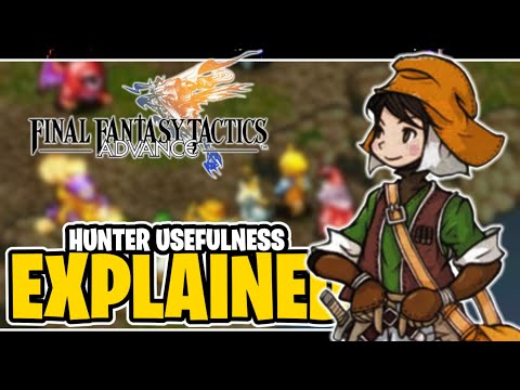 How do you get a hunter in Final Fantasy Tactics Advance?