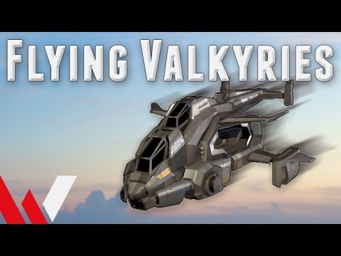 Flying Valkyries, an Introduction (Planetside 2 Tips and Gameplay) Flying Valkyries, an Introduction (Planetside 2 Tips and Gameplay)