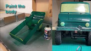 The Making of Unimog 406 on MST CMX Chassis