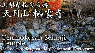 【JGN静かなる庭】山梨県指定名勝　天目山 栖雲寺　巨石の庭