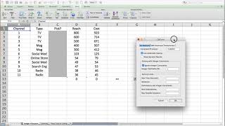 Integer Programming: Budget Allocation with Excel Solver (Knapsack Problem)