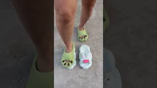 Dinosaur sandals 🦖 cloud sandals ⛅  #trending #viral