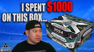 I SPENT $1,000 on this box... 2024 Prizm Football Hobby Box