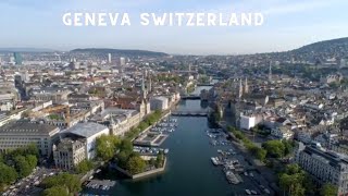 Geneva Switzerland Drone Tour - Aerial Selfie