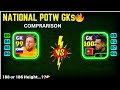 100 DIOGO COSTA vs 99 J. OBLAK!!☠️🔥 | Who Is The Best POTW Goalkeeper..?? | Efootball 2024 Mobile