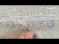 lace embroidery 레이스 자수