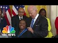 Simone Biles Becomes Youngest Presidential Medal of Freedom Recipient