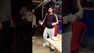 Andhra tharhi Dancer chai wala petrol pump road #andhra #madhubani #bihar #viralvideo #shorts