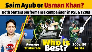 Pakistan vs England 2024: Saim Ayub or Usman Khan, who should play? | comparison in PSL & T20Is
