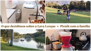 Decidimos onde vai ficar a Lava Louças + Picnik com a família no Parque | Mesa Posta ❤️ Simplifique