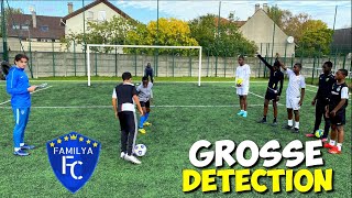 PREMIERE DETECTION POUR LE FC FAMILYA JUNIOR ! FOOTBALL TECHNIQUE ET FRAPPE