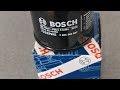 BOSCH oil filter review on the way