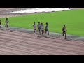 令和4年度山口県体育大会 1500m 2組② 20220925 @維新みらいふスタジアム