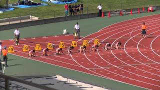 関選2014 8 31 女子100m 決勝