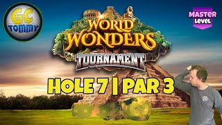 Master, QR Hole 7 - Par 3, HIO - World Wonders Tournament, *Golf Clash Guide*