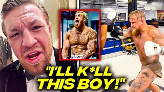 Conor McGregor Issues SAVAGE Warning REACTING To Jake Paul Training FOOTAGE..