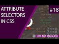 CSS Tutorial For Beginners 18 - Attribute Selectors