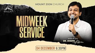 Eagle 1 | Mount Zion Church | Midweek service | Dr. Joseph Aldrin | 04-12-2024 (LIVE)