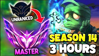 How to Climb to Masters in 3 Hours with Amumu Jungle Season 14 - Episode 2