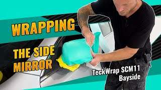 Side Mirror Wrap with TeckWrap SCM11 Bayside by CKWraps