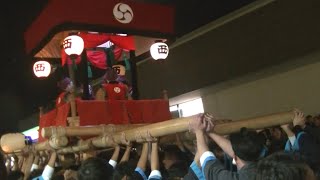 平成28年度 吉原祭 宵宮 西組 若連行事 2016.10.15