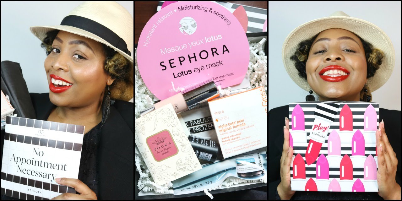 Play! By Sephora January 2016 UNBOXING (Beauty Box #5) - YouTube