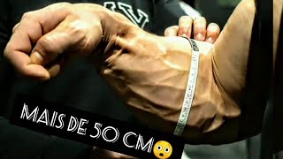 OS MAIORES ANTEBRAÇOS DO BODYBUILDER
