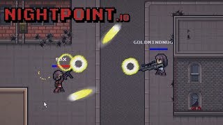 NEW IO GAME! Nightpoint.io - FAST PACED SHOOTER GAME! 100k Score