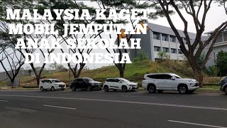 Orang Malaysia Heran Mobil Untuk Jemputan anak sekolah di Indonesia pakai Lexus