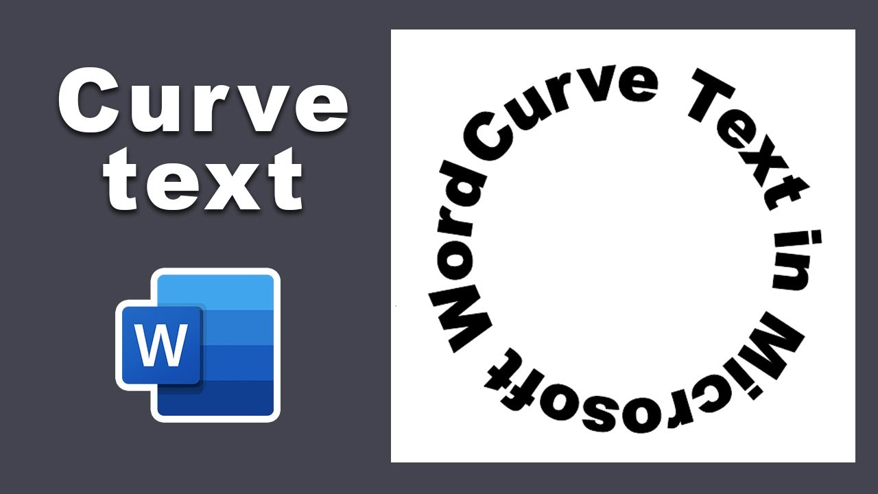 How To Create Text In A Circle In Microsoft Word Create Curved Text How To Create Text In A Circle In Microsoft Word Create Curved Text