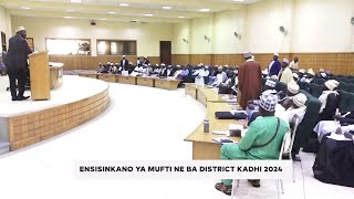 ENSISINKANO YA MUFT NE BA DISTRICT KATHI 2024