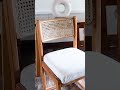 DIY Cane Dining Chair Makeover (Facebook Marketplace Flip) #shorts