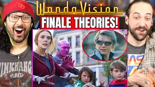 WANDAVISION EPISODE 9 FINALE THEORIES! Doctor Strange Scarlet Witch Quicksilver "Leaks" - REACTION!!