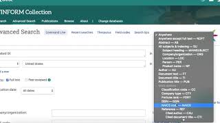 The Westport Library - ABI/Inform Advanced