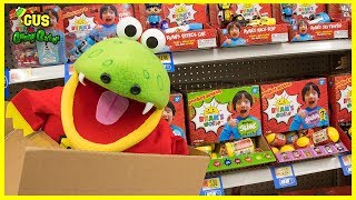 I MAILED MYSELF to WALMART to Toy Hunt for Ryan ToysReview Ryan's World Toys!!!