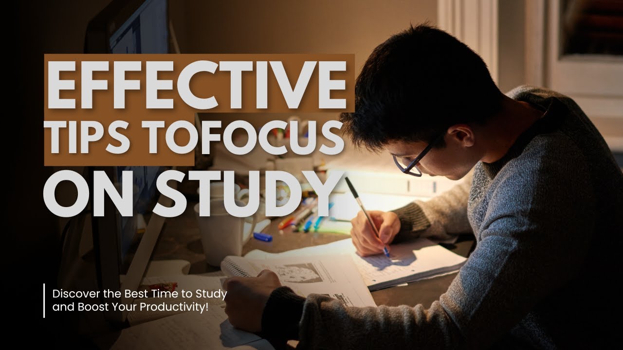 HOW TO STAY FOCUSED WHILE STUDYING? | STRATEGIES FOR ENHANCING STUDY ...