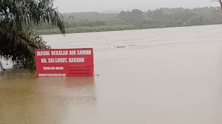 Banjir di Johor ( Jalan Kluang-Mersing 3.1.2021)