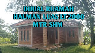 jual villa plus kebun || Luas 2000 meter surat SHM