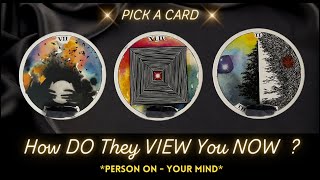 🤔 🔍 How Do They *VIEW* You NOW!? 🤯 (Person On Your Mind) 👀 Tarot Psychic Reading!  🎯 Pick a Card