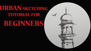 urban sketching tutorial for beginners