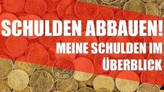 Schulden Abbauen - meine Schulden im Überblick