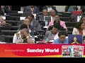 Julius Malema, the EFF leader, has criticised President Cyril Ramaphosa's SONA speech