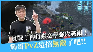 【星海爭霸2】PvZ無敵戰術了吧，5200宗師來也守不住！｜戰術教學＋RP講解｜Hui