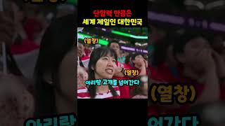 단합력 만큼은 세계제일인 대한민국