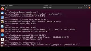 validators Python Data Validation library