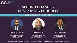 Second Chances: Sustaining Progress