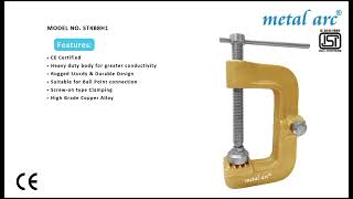 ST4B8H1 - Welding Earth Clamp – ST4B8 Series – 800 – 1600 Amps