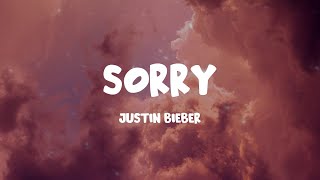 Justin Bieber - Sorry (Lyrics)