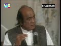 mehdi hassan live ku ba ku 1 classical raag darbari